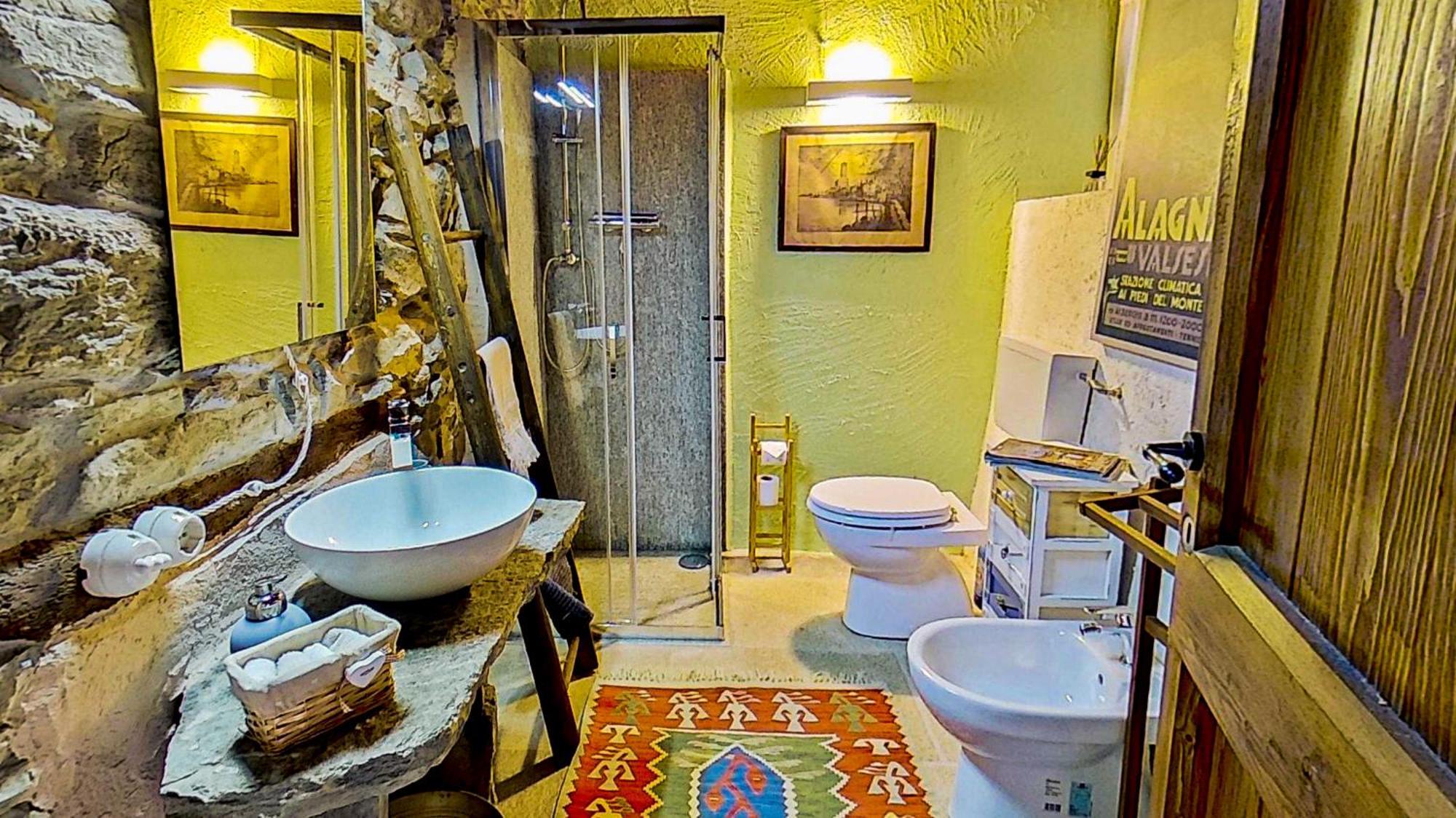 Villa Ca' Scocc, antica casa di montagna in Valsesia Mollia Esterno foto